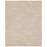 Featuring Farida Jameel Hand-Knotted Rug by Jaipur Living at Amethyst Home. A textural statement with the versatility of the perfect neutral tone, the Farida collection grounds a room with simple sophistication. This handknotted Jameel design features subtle linear details. The undyed wool creates a natural beige background with flecks of brown and black that contrast the cream v. Amethyst Home provides interior design, new construction, custom furniture, and area rugs in the Charlotte metro area.