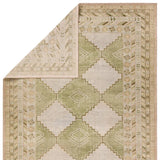 Featuring Gallant Enfield Hand-Knotted Rug by Jaipur Living at Amethyst Home. The updated traditional Gallant Enfield is an assortment of beautifully colored hand-knotted designs. The Enfield area rug showcases a vintage-inspired bordered medallion design in on-trend green, cream, light blue, and tan tones, stunningly distressed for texture and antiquity.. Amethyst Home provides interior design, new home construction design consulting, vintage area rugs, and lighting in the Kansas City metro area.