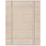 Featuring Hadi Bilal Rug by Jaipur Living at Amethyst Home. The hand-tufted Hadi Bilal introduces fresh looks inspired by modern Moroccan patterns and neutral colorways. The Bilal design features a trellis with geometric detailing, encompassing North African styles in cream and gray hues. Short, gray fringe and 100% wool pile adds to the global appeal.. Amethyst Home provides interior design, new home construction design consulting, vintage area rugs, and lighting in the Salt Lake City metro area.