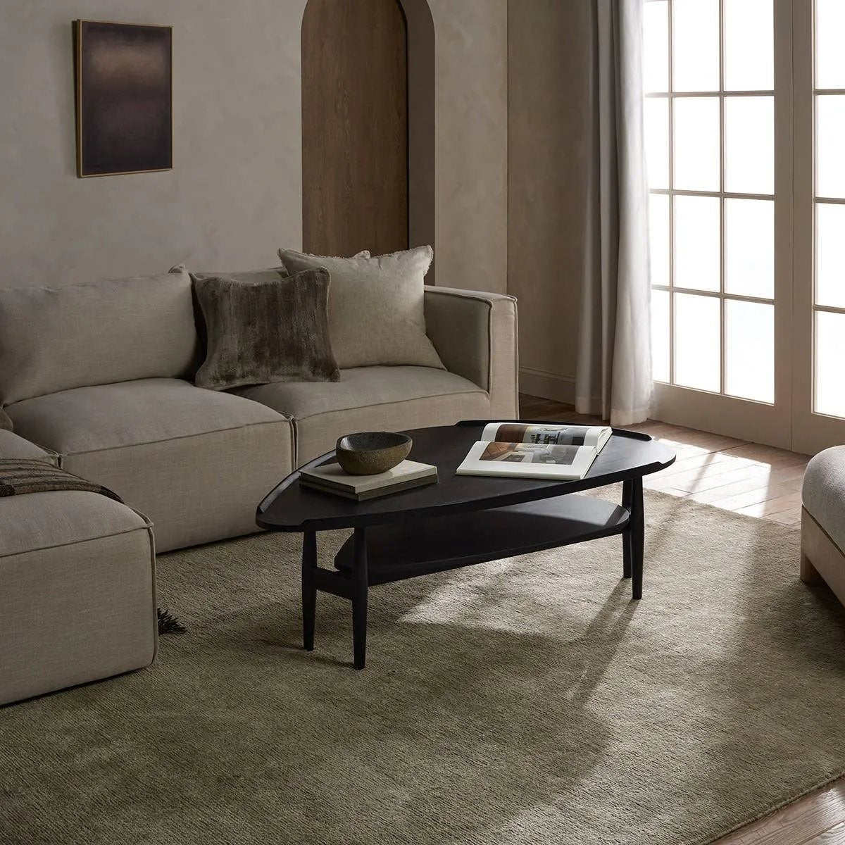 Featuring Hemara Cachemira Hand-Knotted Rug by Jaipur Living at Amethyst Home. A testament to craftsmanship and sophistication. Hand knotted by expert artisans in India, the Hemara Cachemira is more than just a rug; it's a masterpiece of artistry and luxury. The Cachemira design weaves a tale of softness and sophistication through meticulously crafted cu. Amethyst Home provides interior design, new home construction design consulting, vintage area rugs, and lighting in the Laguna Beach metro area.