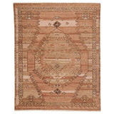 Featuring Jinsen Ziba Hand-Knotted Rug by Jaipur Living at Amethyst Home. The hand-knotted Jinsen Ziba features a fresh incarnation of the vintage Turkish textile look. Classic in pattern and modern in color, the Ziba rug boasts a dusty desert color palette and distinct dye-lot details. This artisan-crafted rug is made of hand-carded wool and has a low, du. Amethyst Home provides interior design, new home construction design consulting, vintage area rugs, and lighting in the Scottsdale metro area.