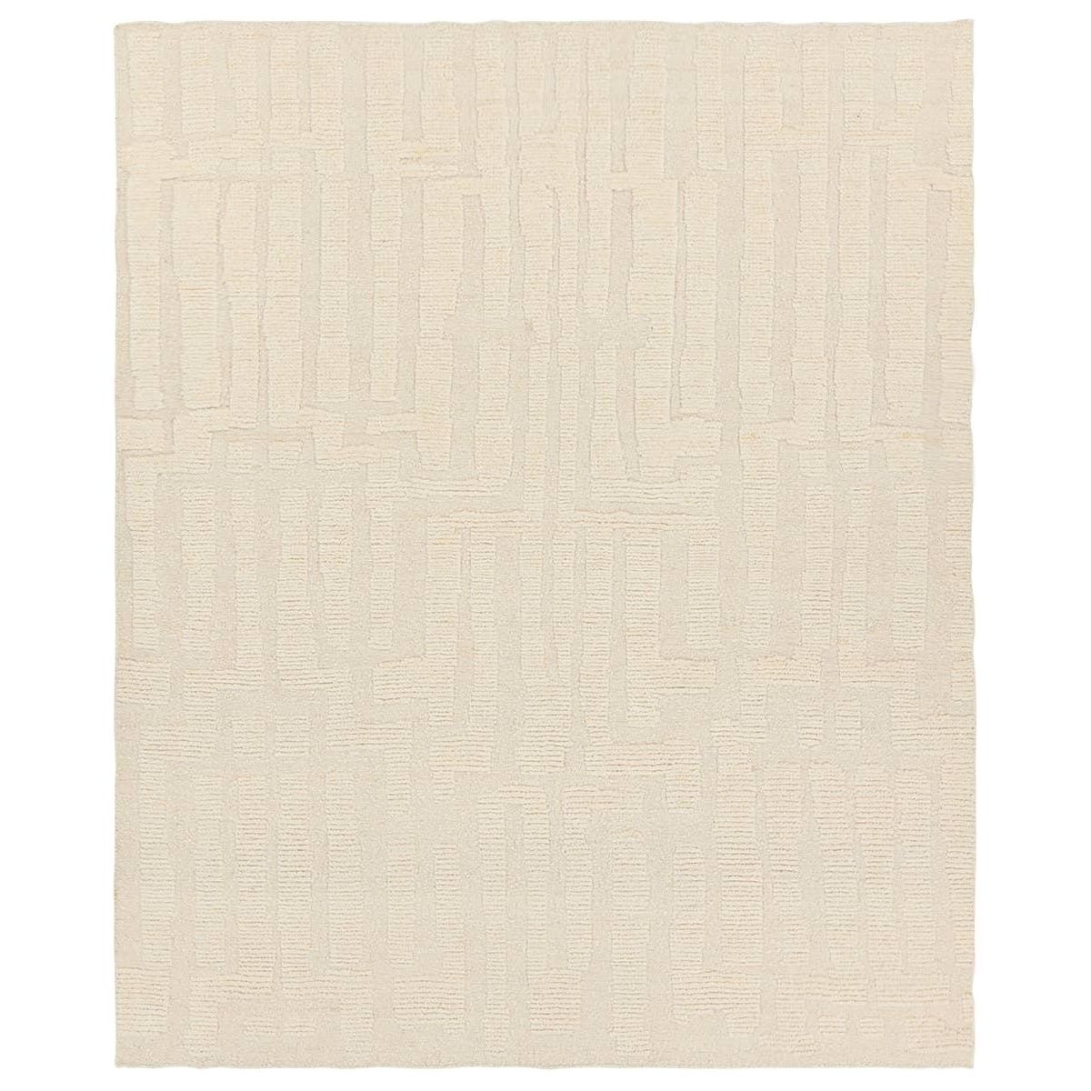 Featuring Keoka Timandra Hand-Knotted Rug by Jaipur Living at Amethyst Home. The Keoka Timandras boasts a fresh take on classic Afghani hand-knotted textiles. In the easy-to-decorate colorway of cream, the light and airy Timandra rug anchors rooms with versatility and neutral appeal. The texture-rich wool pile features a ribbed, high-low construction t. Amethyst Home provides interior design, new home construction design consulting, vintage area rugs, and lighting in the Salt Lake City metro area.