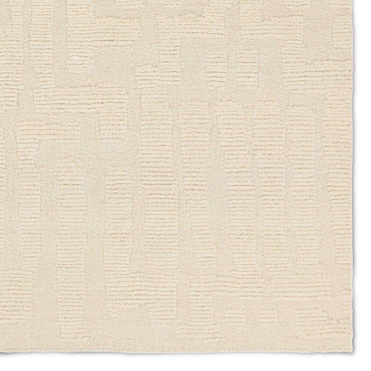 Featuring Keoka Timandra Hand-Knotted Rug by Jaipur Living at Amethyst Home. The Keoka Timandras boasts a fresh take on classic Afghani hand-knotted textiles. In the easy-to-decorate colorway of cream, the light and airy Timandra rug anchors rooms with versatility and neutral appeal. The texture-rich wool pile features a ribbed, high-low construction that l. Amethyst Home provides interior design, new home construction design consulting, vintage area rugs, and lighting in the San Diego metro area.