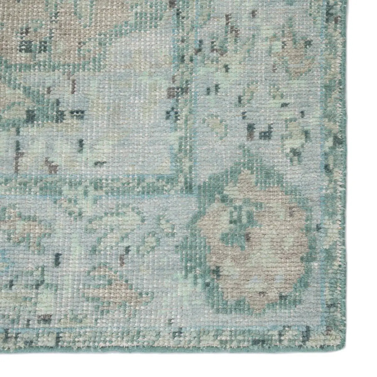 Featuring Kai Alessia Rug by Jaipur Living at Amethyst Home. Exceptionally made and artfully designed, this hand-knotted area rug infuses contemporary homes with vintage allure. An on-trend colorway of vibrant aqua, beige, and dark gray lends a fresh update to the floral and medallion design, while a patina-rich antiqued effect creates a timeless look.
Hand Knotted100% WoolKAI02
Blot stains . Amethyst Home provides interior design services, furniture, rugs, and lighting in the New York metro area.