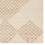Featuring Merzouga Sarenthia Hand-Knotted Rug by Jaipur Living at Amethyst Home. A stunning array of globally inspired designs in neutral tones define the handknotted Merzouga by Heja Home Sarenthia. The Moroccan-inspired Sarenthia design showcases several checkered diamonds in cream and taupe tones. The 100% wool pile is soft underfoot and inherently sta. Amethyst Home provides interior design, new home construction design consulting, vintage area rugs, and lighting in the Los Angeles metro area.