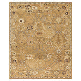 Featuring Neveah Matrona Hand-Knotted Rug by Jaipur Living at Amethyst Home. The intricately hand-knotted Neveah collection showcases traditional patterns with updated colorways to create artful accent pieces for any modern home. The Matrona design features a Persian-inspired design including scrolling flowers and a floral border. Regal yet earthy hues of gold. Amethyst Home provides interior design, new home construction design consulting, vintage area rugs, and lighting in the Boston metro area.