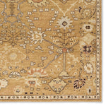 Featuring Neveah Matrona Hand-Knotted Rug by Jaipur Living at Amethyst Home. The intricately hand-knotted Neveah collection showcases traditional patterns with updated colorways to create artful accent pieces for any modern home. The Matrona design features a Persian-inspired design including scrolling flowers and a floral border. Regal yet earthy hues of g. Amethyst Home provides interior design, new home construction design consulting, vintage area rugs, and lighting in the Calabasas metro area.