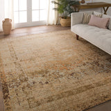Featuring Onessa Elinor Hand-Knotted Rug by Jaipur Living at Amethyst Home. The Onessa collection marries traditional motifs with soft, subdued colorways for the perfect blend of fresh and time-honored style. These hand-knotted wool rugs feature a hand-sheared quality that lends the design a coveted vintage impression. The Elinor rug features a heavily distressed, medallion pattern. Amethyst Home provides interior design, new construction, custom furniture, and area rugs in the Houston metro area.