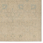 Featuring Onessa Joan Hand-Knotted Rug by Jaipur Living at Amethyst Home. The Onessa collection marries traditional motifs with soft, subdued colorways for the perfect blend of fresh and time-honored style. These hand-knotted wool rugs feature a hand-sheared quality that lends the design a coveted vintage impression. The Joan rug features a distressed, floral Oushak pattern in hues . Amethyst Home provides interior design, new construction, custom furniture, and area rugs in the Dallas metro area.