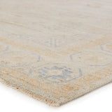 Featuring Orenda Cerelia Hand-Knotted Rug by Jaipur Living at Amethyst Home. The Orenda collection features heirloom-quality designs of muted and uniquely updated Old World patterns. The Cerelia area rug boasts a beautifully washed medallion motif with ornate and fine-lined details. The light taupe tone is accented with cool blue, warm beige, and light gray hues for added depth and intrigue. T. Amethyst Home provides interior design services, furniture, rugs, and lighting in the Omaha metro area.