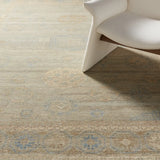 Featuring Orenda Cerelia Hand-Knotted Rug by Jaipur Living at Amethyst Home. The Orenda collection features heirloom-quality designs of muted and uniquely updated Old World patterns. The Cerelia area rug boasts a beautifully washed medallion motif with ornate and fine-lined details. The light taupe tone is accented with cool blue, warm beige, and light gray hues for added depth and intrigue. . Amethyst Home provides interior design services, furniture, rugs, and lighting in the Seattle metro area.
