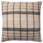 Featuring Origins Carre Pillow by Jaipur Living at Amethyst Home. With its minimal, monochrome interpretation of a plaid check, the Carre design brings a touch of antiquity to any space. The neutral colorway and stitch-inspired design balance this heritage inspiration for a unique, handcrafted accent piece that thrives in any indoor space.Indoor Pillow5. Amethyst Home provides interior design, new home construction design consulting, vintage area rugs, and lighting in the Newport Beach metro area.