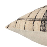 Featuring Origins Carre Pillow by Jaipur Living at Amethyst Home. With its minimal, monochrome interpretation of a plaid check, the Carre design brings a touch of antiquity to any space. The neutral colorway and stitch-inspired design balance this heritage inspiration for a unique, handcrafted accent piece that thrives in any indoor space.Indoor Pillow55% . Amethyst Home provides interior design, new home construction design consulting, vintage area rugs, and lighting in the Washington metro area.