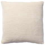 Featuring Origins Mirth Pillow by Jaipur Living at Amethyst Home. Traditionally, the warp yarn is the framework over which the weft yarn is woven to create a pattern, but in the Mirth pillow they are given an equal emphasis. Inspired by the foundation of handcrafted rugs, this throw pillow provides subtle texture in warm cream tones. The viscose and cotton ble. Amethyst Home provides interior design, new home construction design consulting, vintage area rugs, and lighting in the Boston metro area.