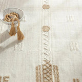 Featuring Revelry Noble Outdoor Rug by Jaipur Living at Amethyst Home. The Revelry collection marries global modernity with durable, performance fibers. The light and airy Noble area rug boasts a captivating, tribal stripe design in a stunning ivory, brown, cream, gray, and black colorway. An updated twist on traditional dhurrie style, this handwoven in. Amethyst Home provides interior design, new home construction design consulting, vintage area rugs, and lighting in the Winter Garden metro area.