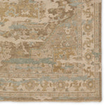 Featuring Rhapsody Cadenza Hand-Knotted Rug by Jaipur Living at Amethyst Home. The Rhapsody collection features heirloom-quality designs of stunningly abrashed Old World patterns. The Cadenza area rug boasts a beautifully distressed medallion motif with a decorative border. The khaki tones are accented with slate, beige, cream, and taupe hues for added depth and intrigue. This durab. Amethyst Home provides interior design, new construction, custom furniture, and area rugs in the Austin metro area.