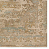 Featuring Rhapsody Cadenza Hand-Knotted Rug by Jaipur Living at Amethyst Home. The Rhapsody collection features heirloom-quality designs of stunningly abrashed Old World patterns. The Cadenza area rug boasts a beautifully distressed medallion motif with a decorative border. The khaki tones are accented with slate, beige, cream, and taupe hues for added depth and intrigue. This durab. Amethyst Home provides interior design, new construction, custom furniture, and area rugs in the Austin metro area.