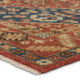 Featuring Rhapsody Lucius Hand-Knotted Rug by Jaipur Living at Amethyst Home. The Rhapsody collection features heirloom-quality designs of stunningly abrashed Old World patterns. The Lucius area rug boasts a beautifully washed center-medallion with a decorative border. The red tones are accented with blue, black, cream, orange, and brown hues for added depth and intrigue. This d. Amethyst Home provides interior design, new construction, custom furniture, and area rugs in the Scottsdale metro area.