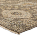 Featuring Rhapsody Gray Maeli Hand-Knotted Rug by Jaipur Living at Amethyst Home. The Rhapsody collection features heirloom-quality designs of stunningly abrashed Old World patterns. The Maeli area rug boasts a beautifully washed Oushak motif with a decorative border. The gray tones are accented with cream, black, brown, and green hues for added depth and intrigue. This durable wool . Amethyst Home provides interior design, new construction, custom furniture, and area rugs in the Miami metro area.