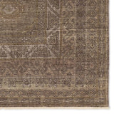 Featuring Rhapsody Kortan Hand-Knotted Rug by Jaipur Living at Amethyst Home. The Rhapsody Kortan features heirloom-quality designs of stunningly abrashed Old World patterns. The Kortan area rug boasts a beautifully distressed mini-medallion motif with a decorative, multi-layered border and geometric detailing. The brown, cream, and tan hues add depth and . Amethyst Home provides interior design, new home construction design consulting, vintage area rugs, and lighting in the Des Moines metro area.