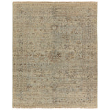 Featuring Rhapsody Tilda Hand-Knotted Rug by Jaipur Living at Amethyst Home. The Rhapsody collection features heirloom-quality designs of stunningly abrashed Old World patterns. The Tilda area rug boasts a beautifully washed floral motif with a decorative border. The green tones are accented with tan and gray hues for added depth and intrigue. This durable wool handknot anchors livin. Amethyst Home provides interior design, new construction, custom furniture, and area rugs in the Tampa metro area.