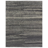 Featuring Rize Jamaal Hand-Knotted Rug by Jaipur Living at Amethyst Home. The Rize collection offers intricate and delicately designed global patterns to the modern home. The luxurious Jamaal area rug showcases a striped, linear motif in a classic gray, cream, and black colorway. This accent's hand-knotted wool construction ensures timeless durability and a stunning presence in bohem. Amethyst Home provides interior design, new construction, custom furniture, and area rugs in the Tampa metro area.