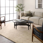 Featuring Salix Macklin Rug by Jaipur Living at Amethyst Home. The Salix Macklin boasts an assortment of exceptionally crafted, not-so-solid designs. The hand-tufted Macklin rug features woolen yarn spun by hand with tiny amounts of varied colors. The resulting effect is hyper-textural and perfect for easy, versatile styling. This cream and brown area rug. Amethyst Home provides interior design, new home construction design consulting, vintage area rugs, and lighting in the Los Angeles metro area.