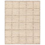 Featuring Seora Kizza Hand-Knotted Rug by Jaipur Living at Amethyst Home. Subtle linear textures and natural colorways define the irresistible quality of the Seora Kizza. The Kizza area rug features a linear grid for an intriguing dose of modern appeal. The textural, wool pile contains no dye, reflecting the natural colors of the sheep, for a rich and grou. Amethyst Home provides interior design, new home construction design consulting, vintage area rugs, and lighting in the Alpharetta metro area.