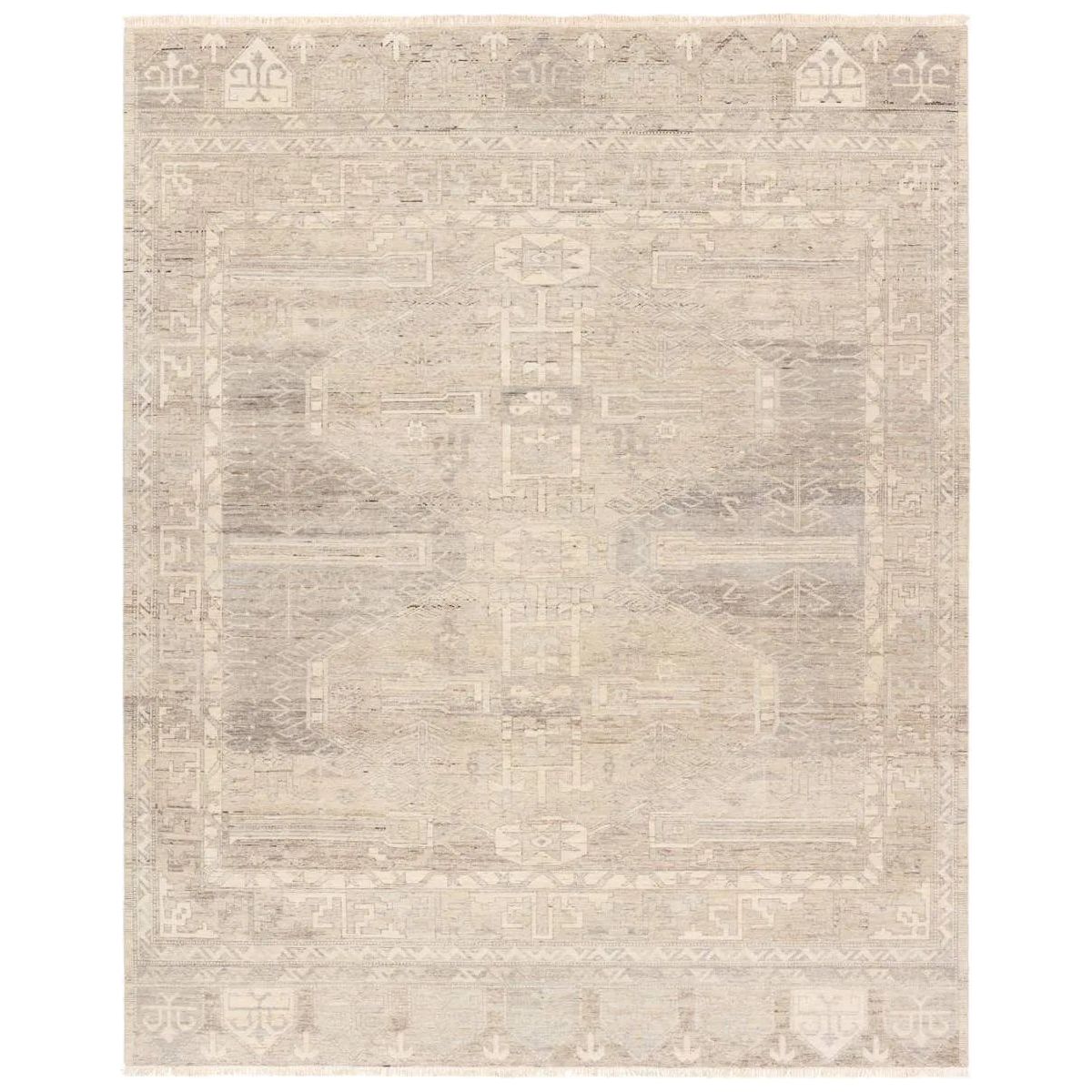 Featuring Someplace In Time Keon Hand-Knotted Rug by Jaipur Living at Amethyst Home. Whimsical colorways combine with the opulent detail of a traditional-inspired Kars pattern-- the Someplace in Time Keon represents nostalgia and progression, heritage and the contemporary. The Keon rug's cool gray, and ivory details ground spaces with luxe appeal and a. Amethyst Home provides interior design, new home construction design consulting, vintage area rugs, and lighting in the Salt Lake City metro area.
