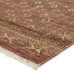 Featuring Someplace In Time Lovas Hand-Knotted Rug by Jaipur Living at Amethyst Home. Whimsical colorways combine with the opulent detail of a traditional-inspired pattern - the Someplace in Time Lovas represents nostalgia and progression, heritage and the contemporary. The Lovas rug features a mini-medallion pattern and deep brown and cream colorway that gro. Amethyst Home provides interior design, new home construction design consulting, vintage area rugs, and lighting in the Seattle metro area.