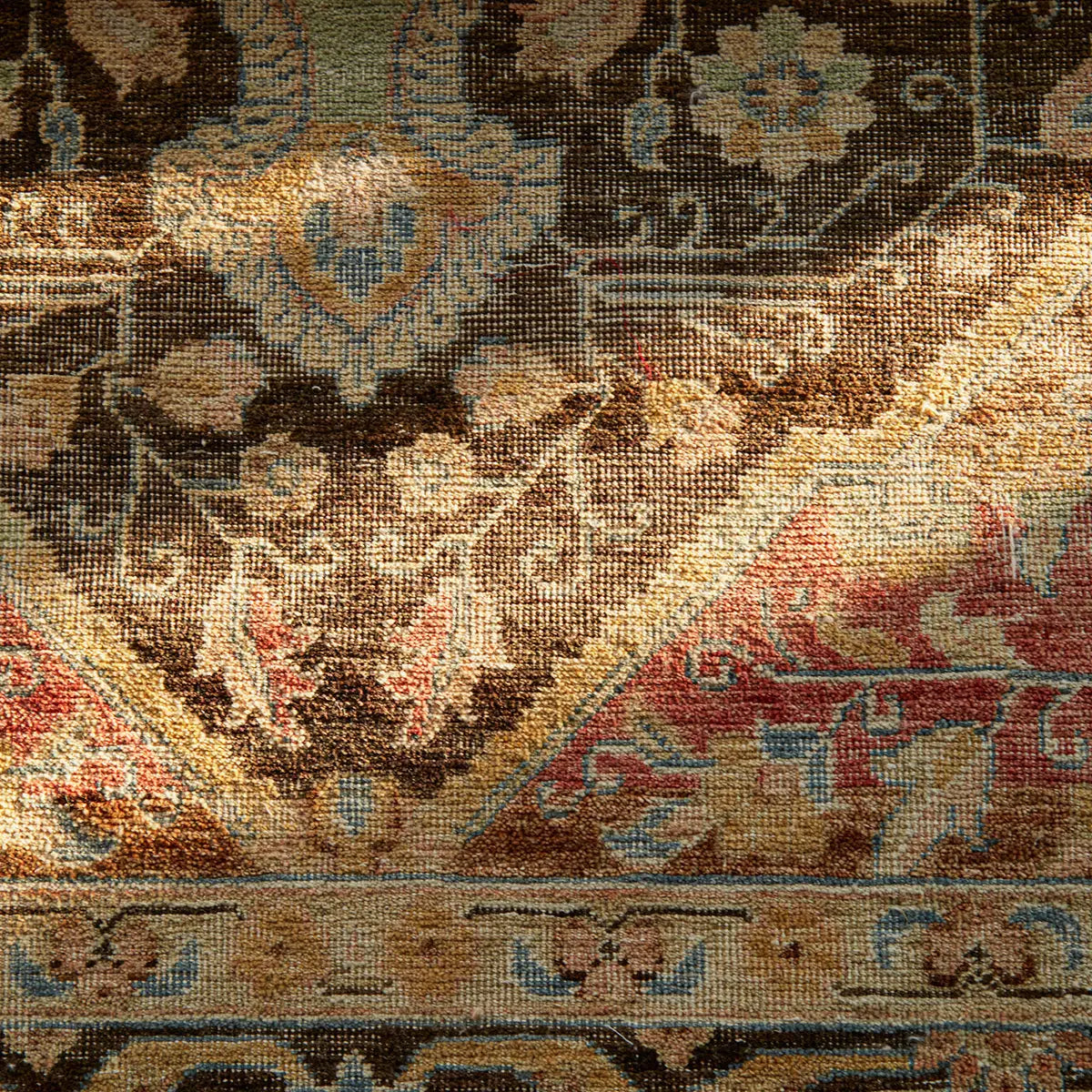 Featuring Someplace In Time Dynasty Rug by Jaipur Living at Amethyst Home. Whimsical colorways combine with the opulent detail of a traditional-inspired pattern; the Someplace in Time collection represents nostalgia and progression, heritage and the contemporary. In a vivid prism scheme of blue, green, pink, gold, and deep brown, the statement-making Dynasty rug ground spaces with luxe appeal. Amethyst Home provides interior design services, furniture, rugs, and lighting in the Seattle metro area.