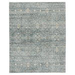 Featuring Someplace In Time Spire Rug by Jaipur Living at Amethyst Home. Whimsical colorways combine with the opulent detail of a traditional-inspired pattern; the Someplace in Time collection represents nostalgia and progression, heritage and the contemporary. The Spire rug's blue, cream, light gray, and rich brown details ground spaces with luxe appeal and an exceptional hand-knotted qu. Amethyst Home provides interior design services, furniture, rugs, and lighting in the Kansas City metro area.