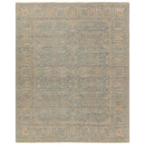 Featuring Tierzah Maison Hand-Knotted Rug by Jaipur Living at Amethyst Home. The vintage-inspired Tierzah collection features an antiqued wash and intricate traditional designs. The Maison wool rug boasts a Persian knot construction and tonal gray, tan, muted gold, and gray that grounds any space. This artisan-made rug features fringe trimmed details for a touch of global ch. Amethyst Home provides interior design, new construction, custom furniture, and area rugs in the Salt Lake City metro area.
