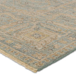 Featuring Tierzah Maison Hand-Knotted Rug by Jaipur Living at Amethyst Home. The vintage-inspired Tierzah collection features an antiqued wash and intricate traditional designs. The Maison wool rug boasts a Persian knot construction and tonal gray, tan, muted gold, and gray that grounds any space. This artisan-made rug features fringe trimmed details for a touch of global charm . Amethyst Home provides interior design, new construction, custom furniture, and area rugs in the Washington metro area.