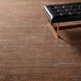 Featuring Urban Pause Olga Hand-Knotted Rug by Jaipur Living at Amethyst Home. Inspired by the unrushed quality of the natural process, the Urban Pause collection features an assortment of grounding solid designs that are anything but basic. Rayon made from bamboo lends an inviting, silk-like texture and unique light-to-dark effect to the hand-knotted quali. Amethyst Home provides interior design, new home construction design consulting, vintage area rugs, and lighting in the San Diego metro area.