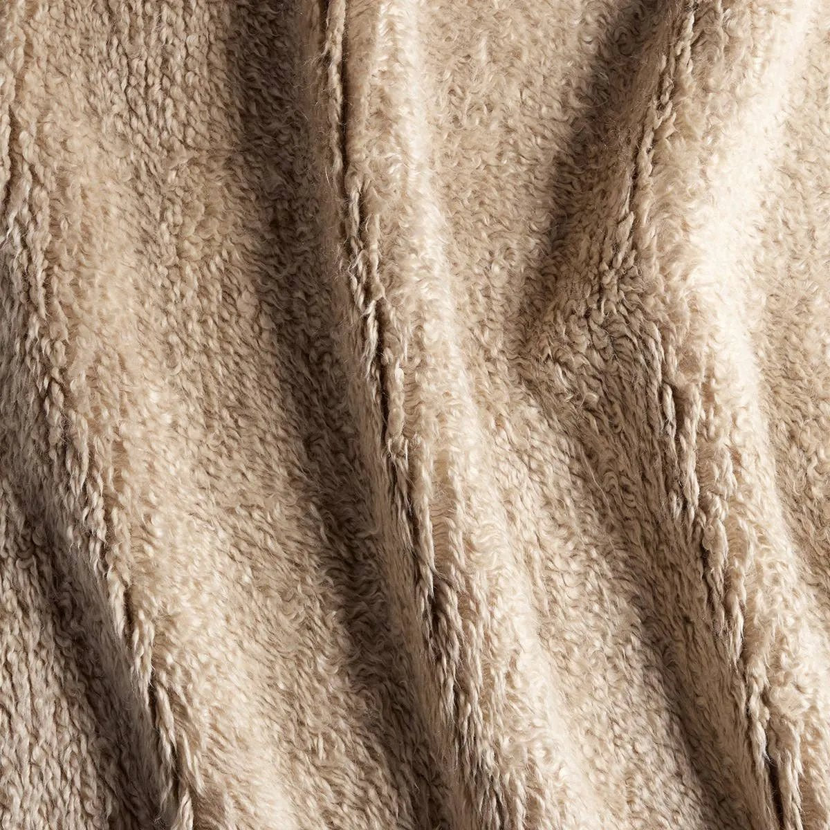 Featuring Vivre Dulcet Hand-Knotted Rug by Jaipur Living at Amethyst Home. The meticulously sourced, 100% Cashmere, Vivre Dulcet will completely transform your space. Indulge in unparalleled warmth and softness underfoot, as this hand knotted masterpiece defines sophistication and minimalistic perfection. With its solid Beige Dulcet design, this showstoppe. Amethyst Home provides interior design, new home construction design consulting, vintage area rugs, and lighting in the Washington metro area.