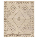 Featuring Zayda Elvendria Hand-Knotted Rug by Jaipur Living at Amethyst Home. Envelop living spaces in the rich heritage of tribal artistry with the Zayda by Heja Home Elvendria. These handknotted rugs, expertly crafted in India using 100% wool, exude a mesmerizing blend of tribal charm and timeless geometric elegance. The Elvendria design features an open me. Amethyst Home provides interior design, new home construction design consulting, vintage area rugs, and lighting in the Houston metro area.