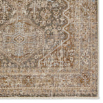 Featuring Zefira Zakaria Rug by Jaipur Living at Amethyst Home. Inspired by the vintage perfection of sun-bathed Turkish designs, the Zefira Zakaria showcases detailed traditional motifs that have been updated with on-trend, saturated colorways. The Zakaria rug boasts a distressed medallion motif in warm tones of tan, taupe, caramel, blue, and green. This. Amethyst Home provides interior design, new home construction design consulting, vintage area rugs, and lighting in the Kansas City metro area.
