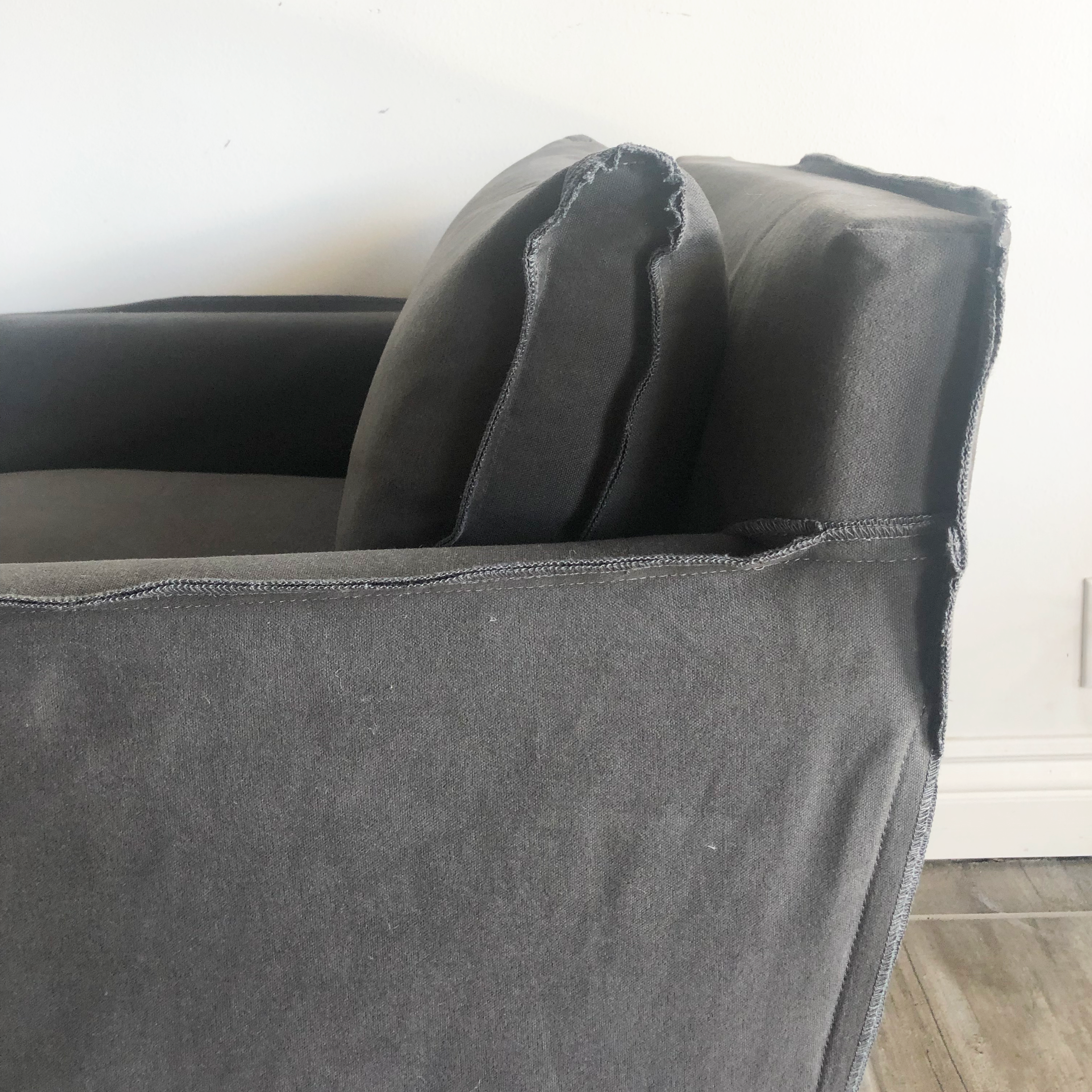 This chair is pure and simple! The Jan Chair by Verellen comes standard with spring down seat construction, boxed style back pillow with inside out stitch detail, and a double needle stitch detail. It's also available to order as a swivel and in the fabric of your choice.  Overall Height: 30” • Overall Width: 30” • Arm Height: 25” • Seat Height: 21” • Exterior Depth: 31” • Seat Depth: 19” • Inside Seat Depth: 25.5”