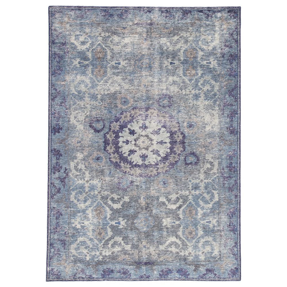 Featuring Kai Moonlight Blue Hand-Knotted Rug by Jaipur Living at Amethyst Home. When a traditional design motif is modernized and imbued with sophisticated shades of Moonlight Blue and Peacoat for a gently aged look, the result can only be called vintage chic. Modify from the new Kai Collection is hand-knotted in 100% wool for exceptional quality and an .  Amethyst Home provides interior design, new home construction design consulting, vintage area rugs, and lighting in the Washington metro area.