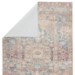 Featuring Kindred Geonna Rug by Jaipur Living at Amethyst Home. The Kindred collection melds the timelessness of vintage designs with a modern, livable style. The Geonna area rug boasts a softly faded center medallion and floral accents in subdued tones of blue, gray, beige, and blush. This low-pile rug is made of soft polyester and features a one-of-a-ki.  Amethyst Home provides interior design, new home construction design consulting, vintage area rugs, and lighting in the Scottsdale metro area.