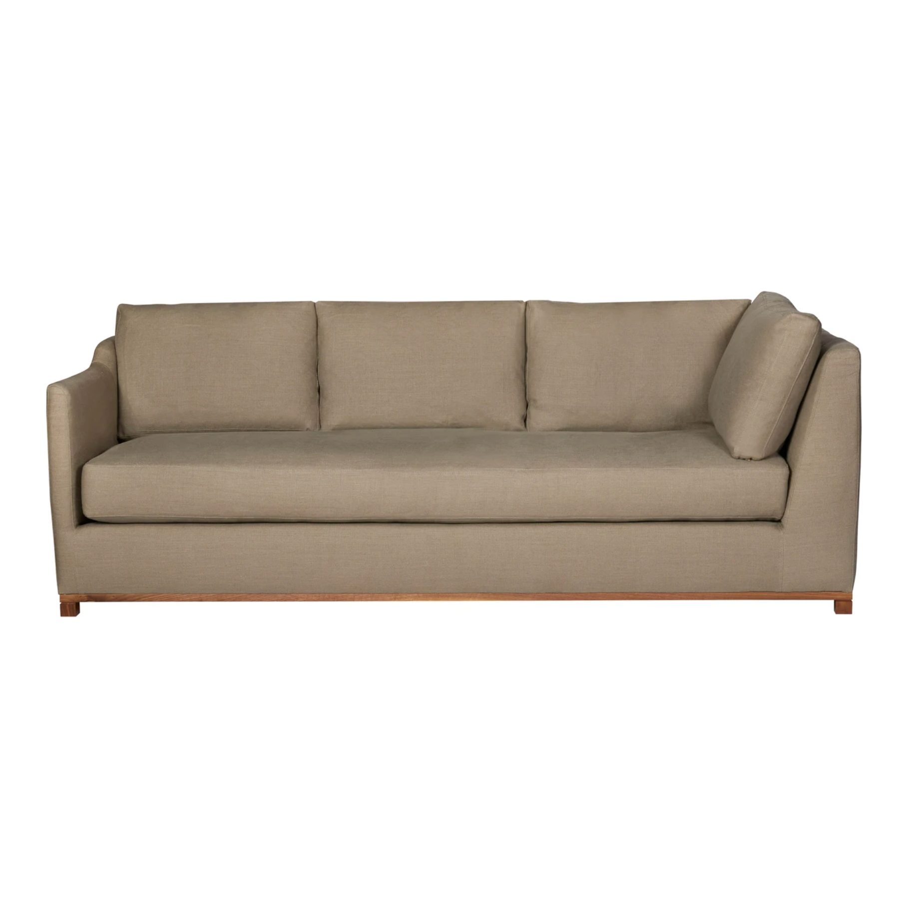 Featuring Kardell Upholstered 2 arm Sectional by Cisco Brothers at Amethyst Home. The Kardell Upholstered 2 arm Sectional by Cisco Brothers has clean lines and a modern feek. Get the whole family together for game night or getting your friends together, this is a piece that will be everyone's favorite.
Overall: 90"w x 90"d x 30"hOverall Sitting Space. Amethyst Home provides interior design, new home construction design consulting, vintage area rugs, and lighting in the Salt Lake City metro area.
