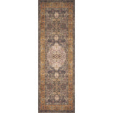 Featuring Loren Plum/Multi Rug by Loloi at Amethyst Home. Timeless and classic, the Loren Collection offers vintage hand-knotted looks at an affordable price. Using the most advanced rug-making technology, these printed designs provide a textured effect by portraying every single individual knot on a soft polyester base.
Power Loomed100% PolyesterLQ-02 P.  Amethyst Home provides interior design, new home construction design consulting, vintage area rugs, and lighting in the Los Angeles metro area.