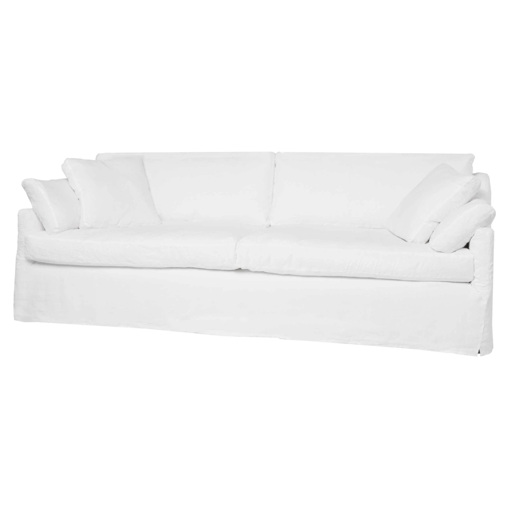 Featuring Lanister 96" Sofa by Cisco Brothers at Amethyst Home. The Lanister Sofa by Cisco Brothers refreshes your space with a hint of modern style on a classic silhouette. A sophisticated design with butterfly stitching on the back cushions and down construction with cloud-like softness. The Lanister Sofa showcases a traditional yet sleek look, with a lastin. Amethyst Home provides interior design, new home construction design consulting, vintage area rugs, and lighting in the Miami metro area.