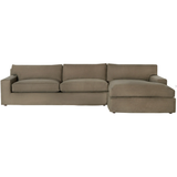 Featuring Loft 2 Piece Sectional - Custom by Cisco Brothers at Amethyst Home. With its streamlined silhouette and strong, angular lines the Loft 2 Piece Sectional - Custom is classic without being too traditional. It has a modern essence and elegance that lends inviting appeal to your seating ensemble. Dim the lights, and settle down with the family for an ent. Amethyst Home provides interior design, new home construction design consulting, vintage area rugs, and lighting in the Tampa metro area.