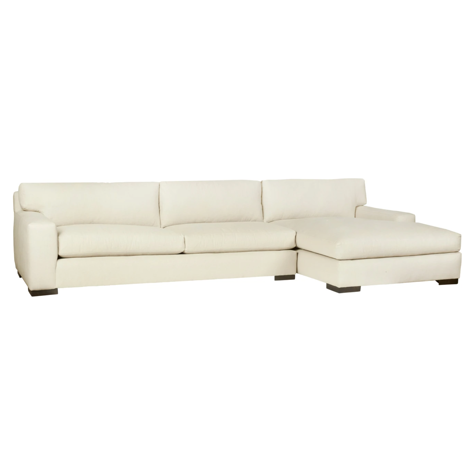 Featuring Loft 2 Piece Sectional - Custom by Cisco Brothers at Amethyst Home. With its streamlined silhouette and strong, angular lines the Loft 2 Piece Sectional - Custom is classic without being too traditional. It has a modern essence and elegance that lends inviting appeal to your seating ensemble. Dim the lights, and settle down with the family for an e. Amethyst Home provides interior design, new home construction design consulting, vintage area rugs, and lighting in the Houston metro area.