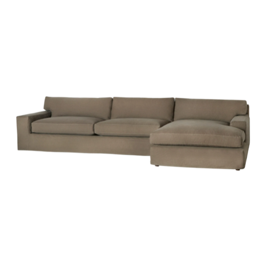 Featuring Loft 2 Piece Sectional - Essentials by Cisco Brothers at Amethyst Home. With its streamlined silhouette and strong, angular lines the Loft 2 Piece Sectional - Essentials is classic without being too traditional. It has a modern essence and elegance that lends inviting appeal to your seating ensemble. Dim the lights, and settle down with the . Amethyst Home provides interior design, new home construction design consulting, vintage area rugs, and lighting in the Salt Lake City metro area.