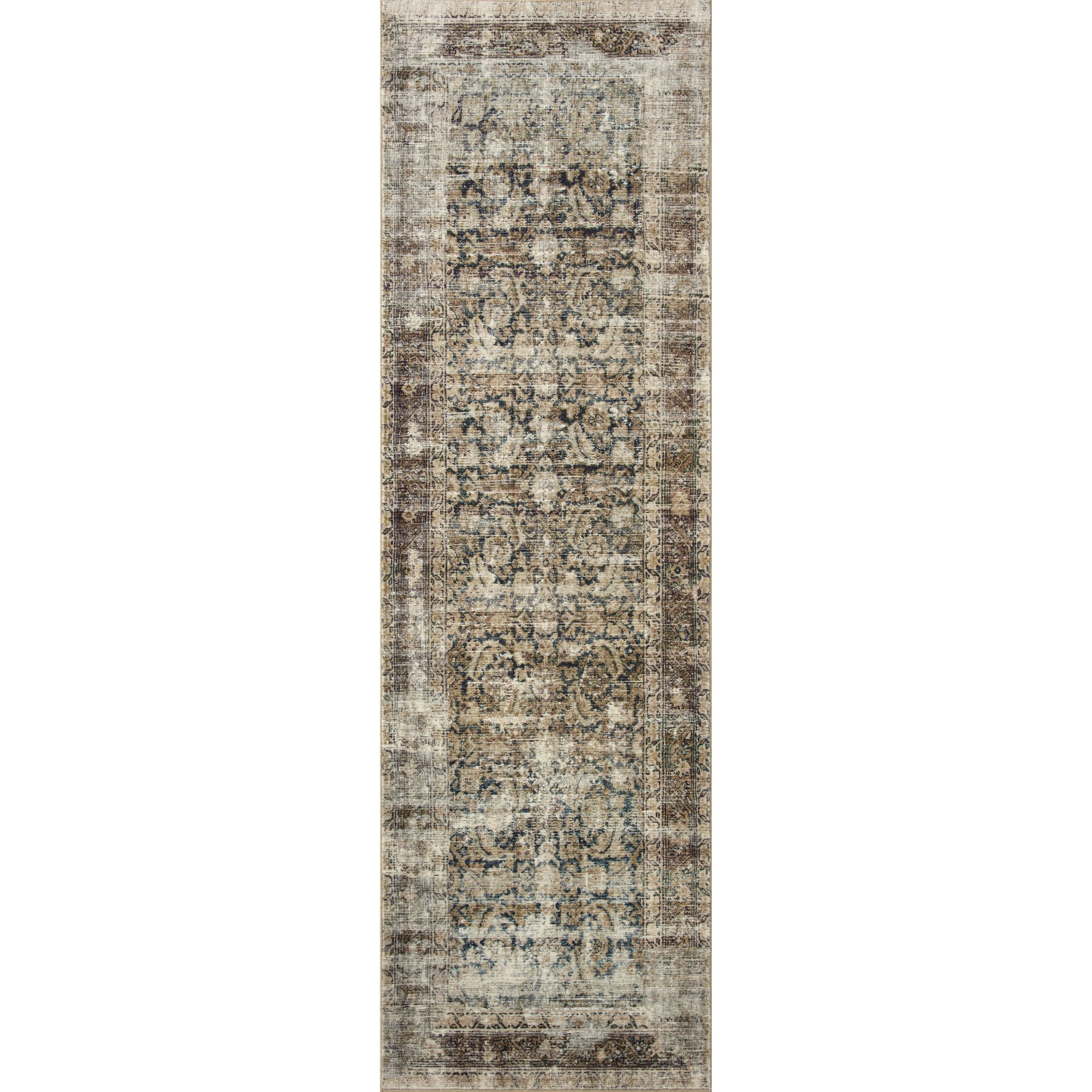 Featuring Amber Lewis x Loloi Morgan Navy / Sand Rug by Loloi at Amethyst Home. With the faded feel of an antique rug, the Amber Lewis x Loloi Morgan Navy / Sand Rug is a feat of modern printed construction. These impressive area rugs expertly blend sophisticated tones to recreate the dynamic colors of a vintage textiles. Power-loomed of CloudPile™ construction, these rugs are extra-soft to wa. Amethyst Home provides interior design services, furniture, rugs, and lighting in the Dallas metro area.