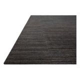 Featuring Amber Lewis x Loloi Lou Charcoal Rug by Loloi at Amethyst Home. Sleek and modern, the Lou Collection is a luxurious hand-loomed area rug by Amber Lewis x Loloi. While the rug presents a minimal aesthetic, up close, it has a broken stripe pattern that creates a slightly ribbed effect. It’s made with a blend of wool and viscose that’s soft and durab. Amethyst Home provides interior design, new home construction design consulting, vintage area rugs, and lighting in the Nashville metro area.