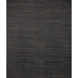 Featuring Amber Lewis x Loloi Lou Charcoal Rug by Loloi at Amethyst Home. Sleek and modern, the Lou Collection is a luxurious hand-loomed area rug by Amber Lewis x Loloi. While the rug presents a minimal aesthetic, up close, it has a broken stripe pattern that creates a slightly ribbed effect. It’s made with a blend of wool and viscose that’s soft and dura. Amethyst Home provides interior design, new home construction design consulting, vintage area rugs, and lighting in the Washington metro area.